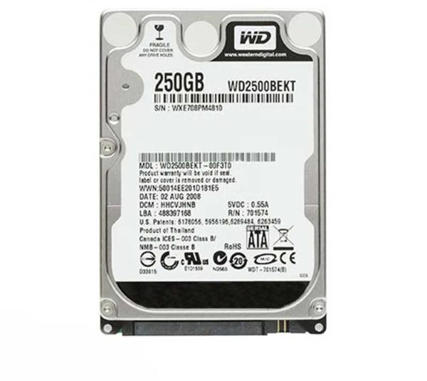 هارد اینترنال 250 گیگ لپ تاپ سیگیت mix 250GB استوک
