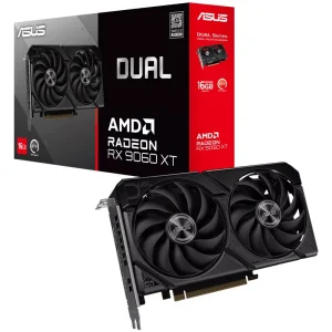 کارت گرافیک ASUS Dual Radeon RX 9060 XT 16GB GDDR6 128Bit