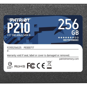 حافظه اس اس دی اینترنال پتریوت مدل P210 ظرفیت 256 گیگابایت